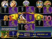 Скриншот игрвого автомата Gryphons Gold