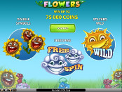 Бонусы игрового автомата Flowers NetEnt