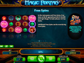 Игровой автомат Magic Portals бонус Free Spins